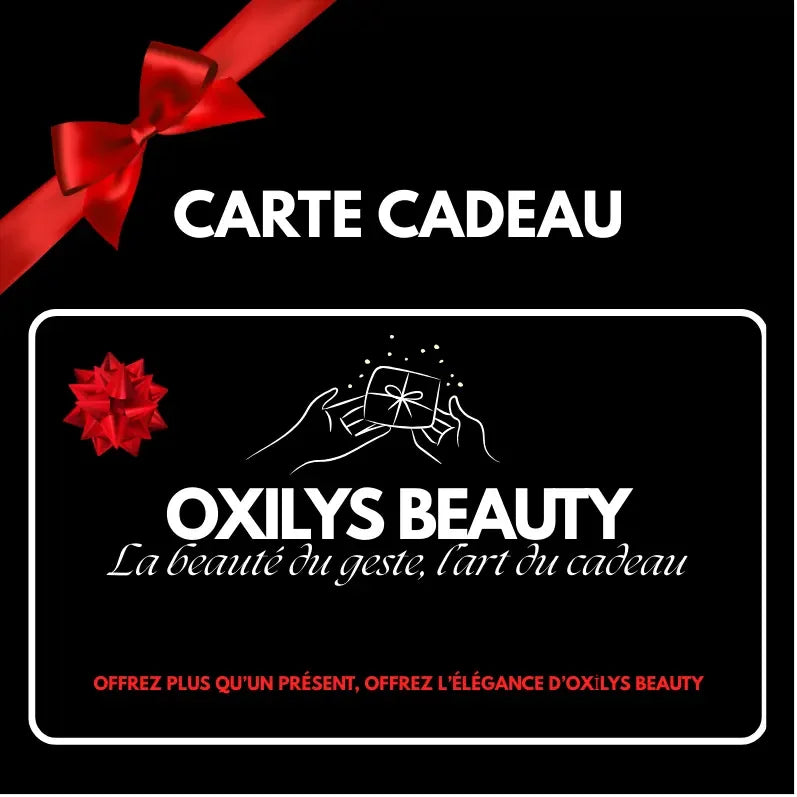 Carte cadeau Oxilys Beauty Oxilys Beauty